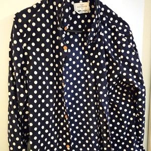 Polka dot women's top size PS